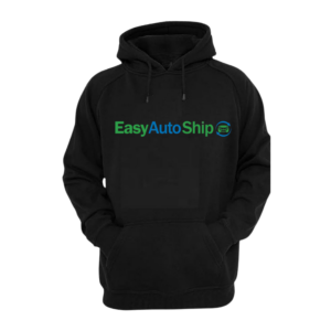 Easy Auto Ship Black Hoodie – Branded Pullover with “Let’s Get Loaded!” Slogan