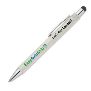 Easy Auto Ship Bamboo Stylus Pen – Eco-Friendly Pen with “Let’s Get Loaded!” Branding